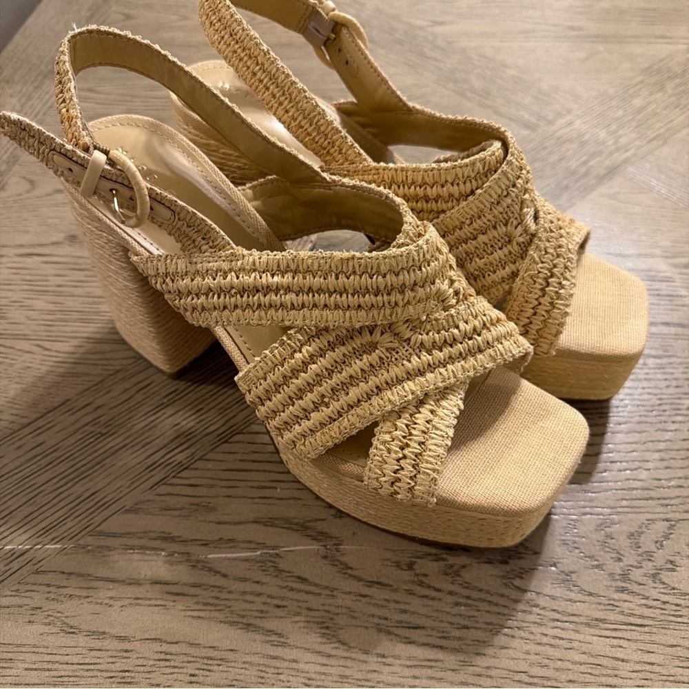 Lucky Brand Women's Ullaniah Platform Ankle Strap Sandals - 11 Medium